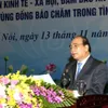 Conference reviews Cham ethnic development