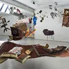 Installation art exhibition depicts reality of workers' lives