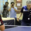 Former world table tennis champion exhausts himself giving signatures to Vietnam fans