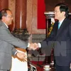 Vietnamese State President receives Lao Minister of Justice