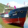 Quang Ngai develops new logistic fishing boat