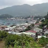 Underwater cable line to provide electricity for Cham Island