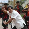 Martial arts school fights with everyday tools