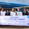 Vietnam welcomes 10 million foreign visitor in 2016