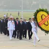 Party leader pays tribute to President Ho Chi Minh on Tet occasion