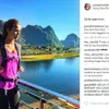 Victoria’s Secret model explores Son Doong Cave