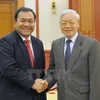 Cambodian ambassador ends term