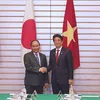 Vietnamese, Japanese Prime Ministers hold talks