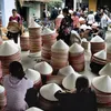 Exploring the craft of making conical hats in Chuong village