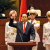 Newly-elected State president gives oath speech