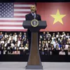 President Barack Obama meets YSEALI members in HCM City