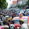 Road construction in Ho Chi Minh City turns rush-hour gridlock into daytime nightmare