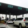 Electronic toll tag cards being issued