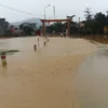 Flood damages roads, isolating villages