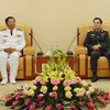 Army chief commits support to Vietnam-Cambodian naval ties