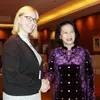 NA Chairwomen meets Finnish Parliamentary representative