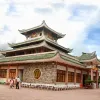 Buddhist scriptures on palm leaves