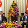 Singapore Prime Minister Lee visits Vietnam