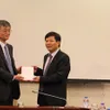 Japan academic gives lecture