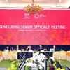 APEC Senior Officials meeting concludes