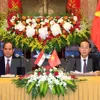 Egyptian President visits Vietnam for first time