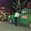 Ten cabbies chase stolen taxi in southern Vietnam