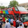 Double-decker bus launched in Hanoi; Da Nang offers free bus service