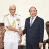 Prime Minister receives high-ranking Indian Navy