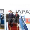 Japanese PM begins official visit