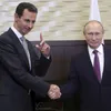 Syrian President Bashar al-Assad, meets with Russian President