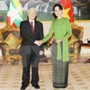 Party leader meets leading Vietnamese, Myanmar entrepreneurs