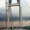 Final sections of Cao Lanh bridge joined