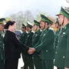 Border guards in Dien Bien commended for anti-crime, diplomatic efforts