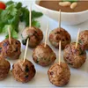 Grilled meatballs in Lang Son