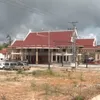 Control station in Đắc Tà Oọc Border Gate finished