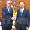 President Tran Dai Quang bids farewell to Austria Ambassador