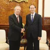 President Tran Dai Quang receives outgoing Bulgarian Ambassador to Vietnam