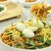 Rice paper salad – A popular street food in Vietnam