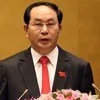 President Tran Dai Quang hails political relations with India