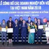 Vietnam announces top 100 sustainable enterprises in 2018