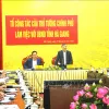 Reviewing socio-economic tasks in Ha Giang province