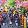 Religious rituals at Ba Chua Xu Festival in An Giang