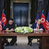 US President and North Korean leader sign historic agreement