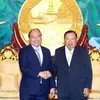 PM meets with Lao party and state leader