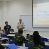 Vietnam-France UN peacekeepers exchange UXO expertise