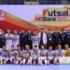 Thai Son Nam club lift National Futsal Cup trophy