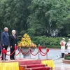 Party leader, President chairs welcome ceremony for Indian President