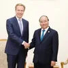 PM receives WEF president