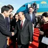 Prime Minister Nguyen Xuan Phuc arrives in Brussels