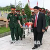 Remains of 25 volunteer soldiers and experts reburied in Dien Bien